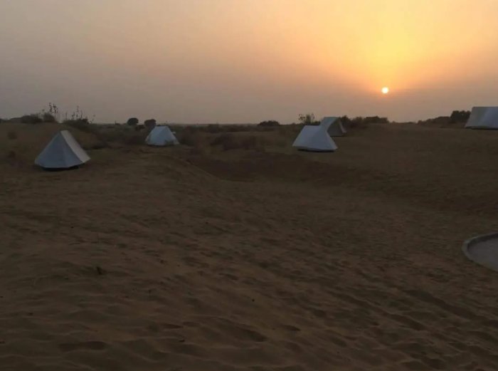 best desert tents in Jaisalmer