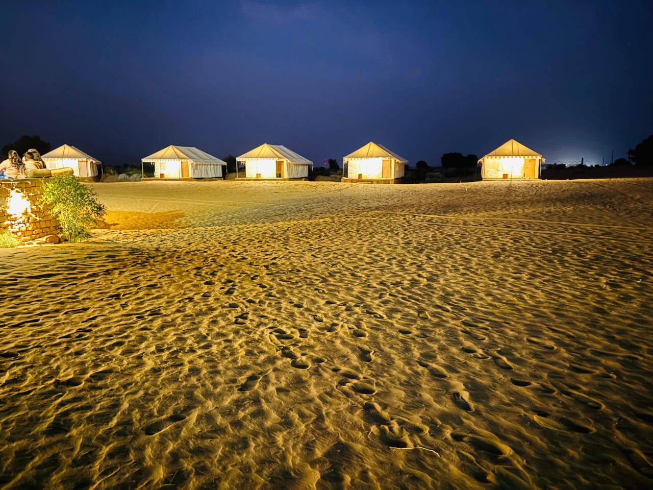 luxury tents in Jaisalmer